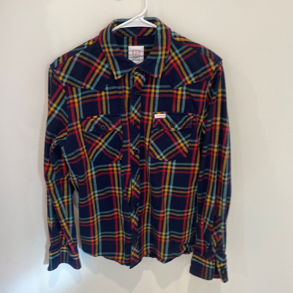 Topo designs flannel